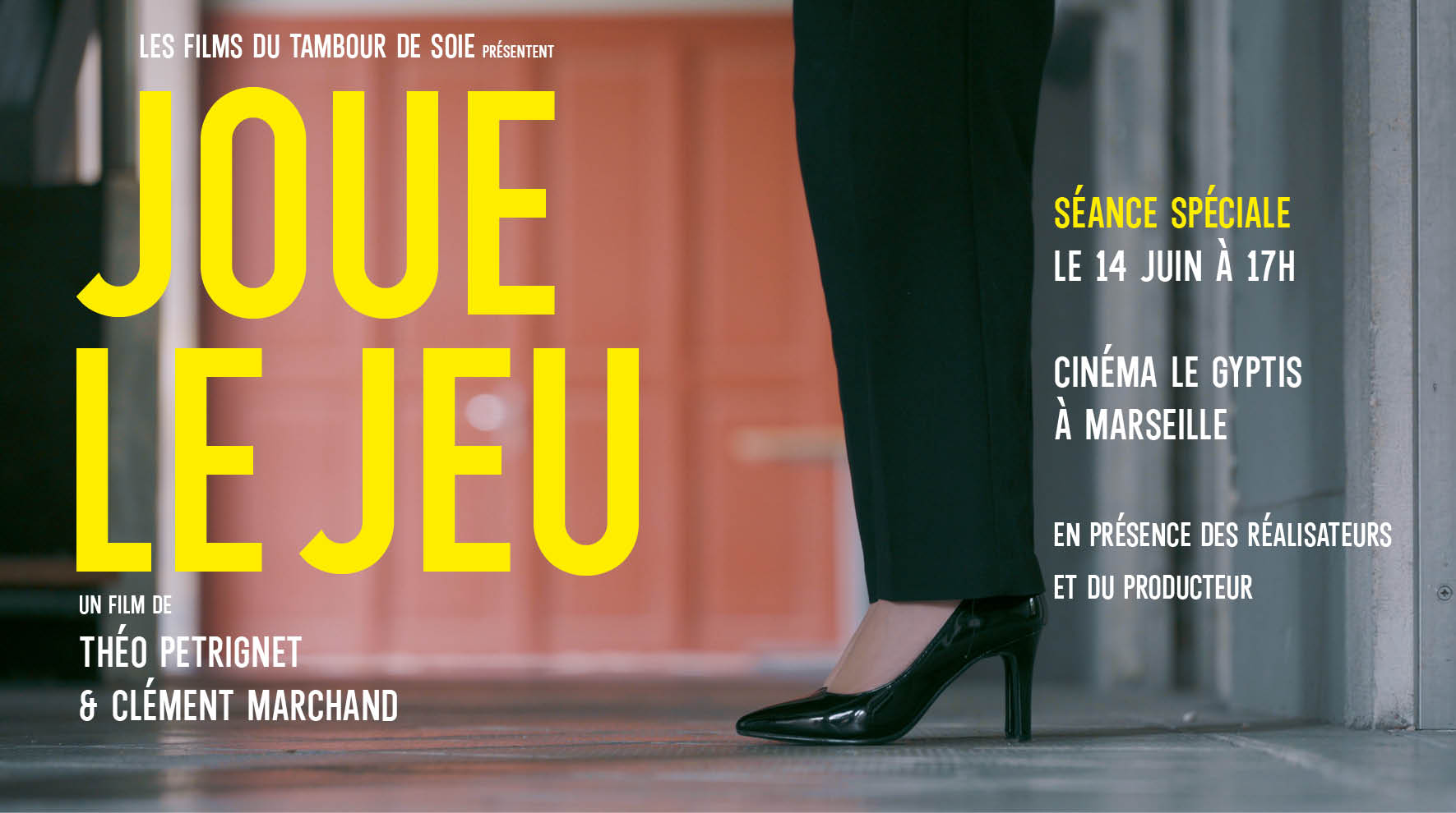PROJECTION EXCEPTIONNELLE "JOUE LE JEU" AU GYPTIS !
